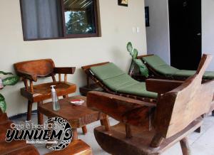 Posezení v ubytování Casa & Beach Club Yunuem