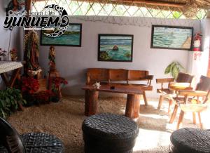 Posezení v ubytování Casa & Beach Club Yunuem