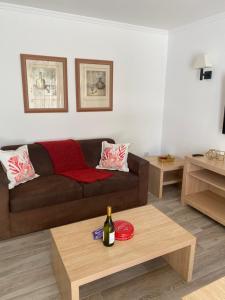 A seating area at Apartamentos Maspalomas Foresta
