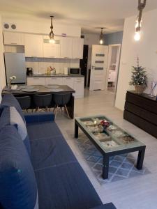 Kuchyňa alebo kuchynka v ubytovaní Apartament Admiralski