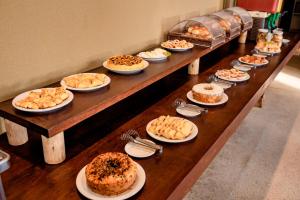 Comida no hotel ou em algum lugar perto
