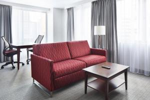 Club Quarters Hotel Embarcadero, San Francisco的休息区