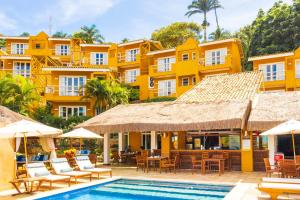 Bazén v ubytování Bahiamarela Boutique Hotel & SPA nebo v jeho okolí