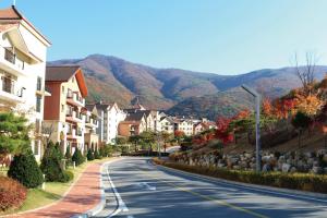 山景或在度假酒店看到的山景