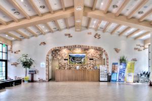 Vstupní hala nebo recepce v ubytování Tops10 Resort Donggang Cistar