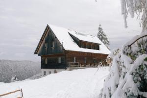 Το Gamsberg Hütte τον χειμώνα