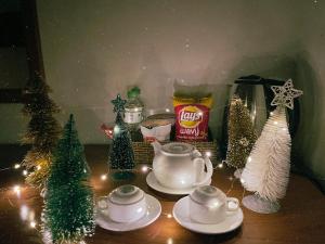 Kemudahan buat kopi dan teh di Hồng Tùng Hotel