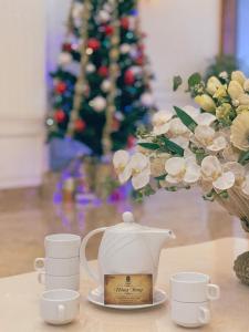Kemudahan buat kopi dan teh di Hồng Tùng Hotel