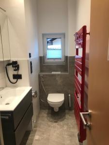Koupelna v ubytování Landhaus Elto