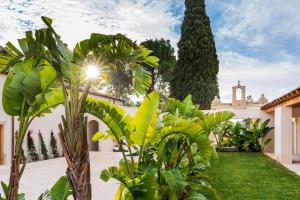 A garden outside Il San Corrado di Noto