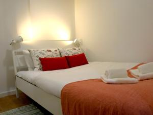 Un ou plusieurs lits dans un hébergement de l'établissement Wonderful Studio in Lisbon