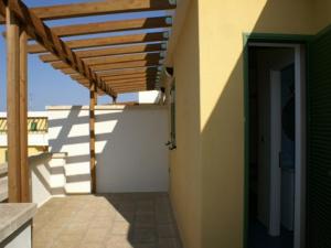 A balcony or terrace at Residence Ammiraglia Baia Verde