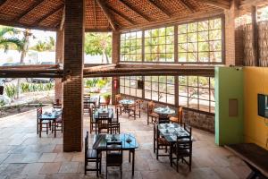 Restaurace v ubytování Pousada Iguana