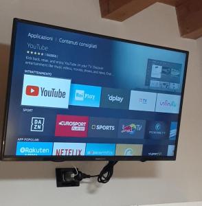 Televízia a/alebo spoločenská miestnosť v ubytovaní La Perla di Costozza - Exclusive Wellness & Spa