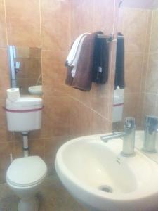 Bathroom sa 3 bedrooms house with furnished garden and wifi at Bonne Terre