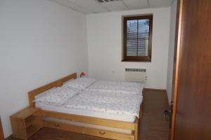 Postel nebo postele na pokoji v ubytování Chalupa Pupov