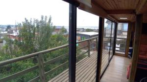 Uma varanda ou terraço em CABAÑAS SAKAR