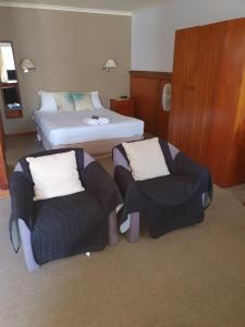 Ένα ή περισσότερα κρεβάτια σε δωμάτιο στο Robe Haven Motel