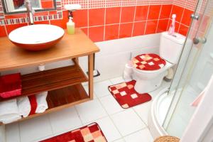 Koupelna v ubytování "Studio charmant à Deshaies avec piscine partagée, 20 m²"