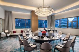 Posezení v ubytování Foreign Trade Centre C&D Hotel,Fuzhou