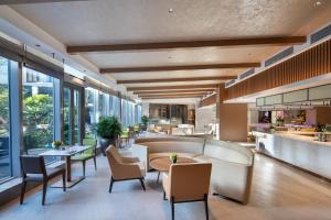 Posezení v ubytování Foreign Trade Centre C&D Hotel,Fuzhou