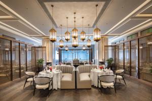 Posezení v ubytování Foreign Trade Centre C&D Hotel,Fuzhou