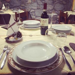 Εστιατόριο ή άλλο μέρος για φαγητό στο Albergo Bel Soggiorno