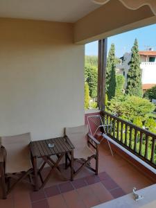 Balkón nebo terasa v ubytování Gi Ga Mar