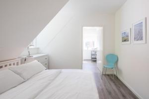 Ένα ή περισσότερα κρεβάτια σε δωμάτιο στο Appartment am Torhaus