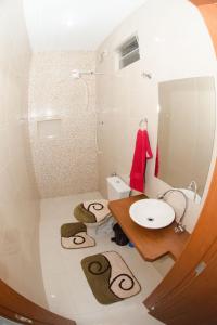 Vonios kambarys apgyvendinimo įstaigoje Pousada Casa Verde