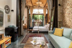 Posezení v ubytování Trieste Neve Tzedek Boutique Suites Tel Aviv