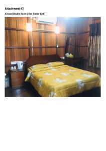 Katil atau katil-katil dalam bilik di Lang Buana Eco Park