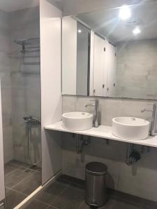 Kupatilo u objektu Donghai Cottage Backpack Inn Suite