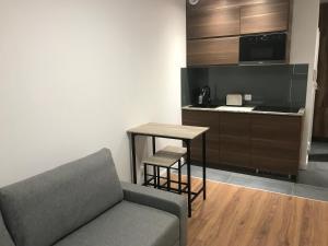 Dapur atau dapur kecil di Apartamenty Platinex 2