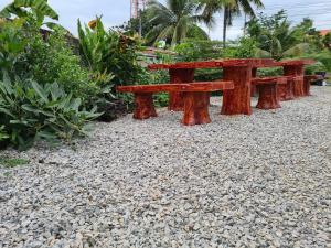 Zahrada ubytování Vamin Resort Chiangkhan Loei วามินทร์รีสอร์ท เชียงคาน เลย