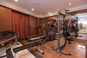 Fitness centrum a/nebo fitness zařízení v ubytování Fortel
