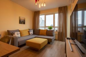 A seating area at Apartment City View 2
