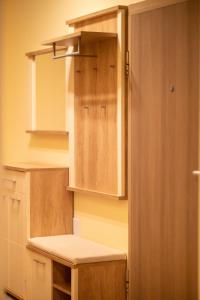 A kitchen or kitchenette at Apartment City View 2