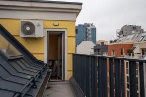 A balcony or terrace at Apartment City View 2