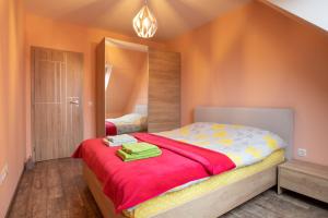 A bed or beds in a room at Apartment City View 2