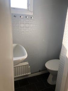 Kylpyhuone majoituspaikassa Säfsen