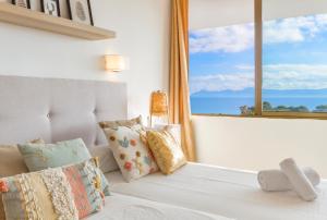 Postel nebo postele na pokoji v ubytování Apartment Alcudia Ocean View