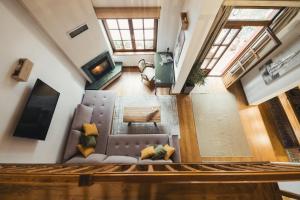 TV a/nebo společenská místnost v ubytování Four Season Maison