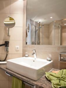 Koupelna v ubytování Hotel Neder
