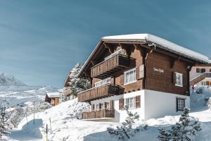 Chalet Sunna Höckli - Pistennah und Ruhig mit Panoramablick v zimě