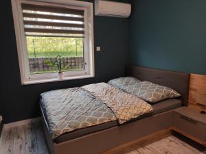 Posteľ alebo postele v izbe v ubytovaní Apartament u Hippków