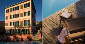 A piscina localizada em Villa Rosmarino ou nos arredores