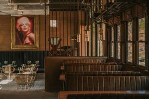 Khu vực ghế ngồi tại Hotel Vívelo Elqui Landscape