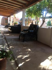 Posezení v ubytování Hostal Puritama
