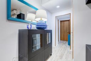 Kuchyň nebo kuchyňský kout v ubytování Ripetta Central Suites
